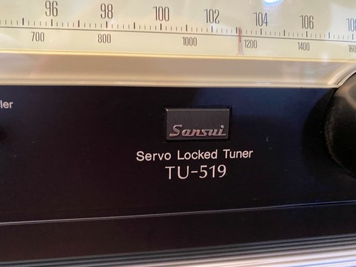 Radio analogica sansui tu519 - radio,