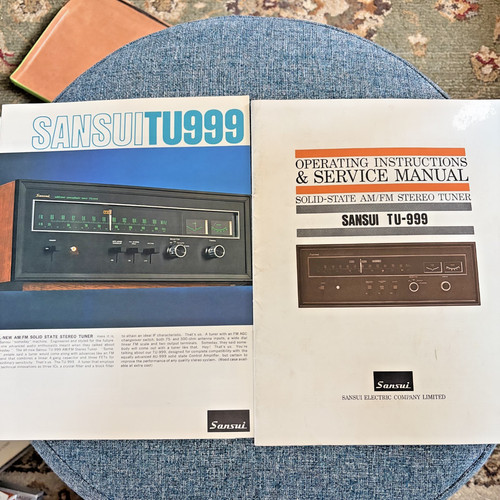 Sansui 999 sintonizzatore - tu-999,