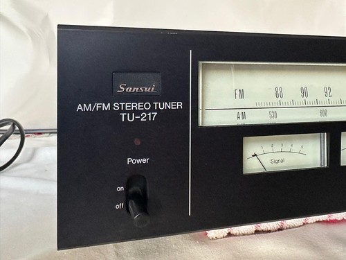 Sansui 217 sintonizzatore - sansui, tu-217