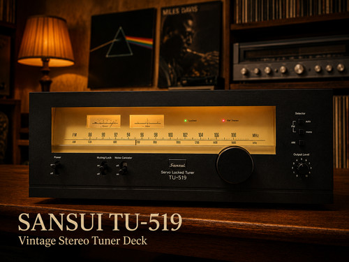 Sansui 519 rare - sansui, tu-519